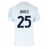 Inter Milan Manuel Akanji #25 Bortatröja 2025-26 Korta ärmar